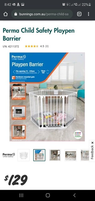 bunnings child playpen